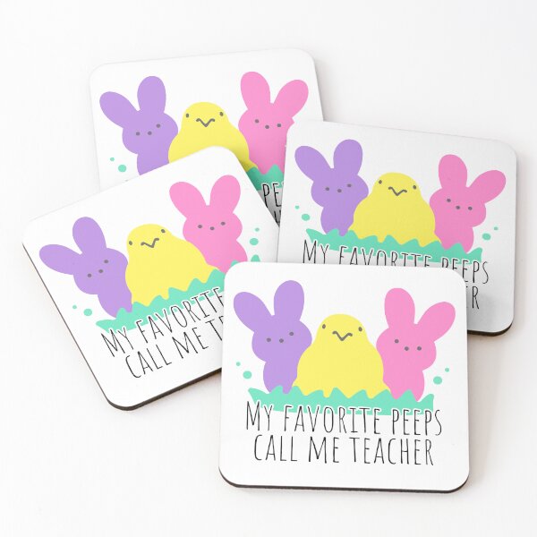Item preview, My Favorite Peeps Call Me Teacher Easter designed and sold by anaraee.