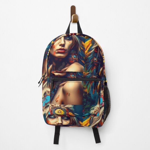 Item preview, Female Theme Art About Women Original Artwork Her Ancestor Tribal Fashion B191-2 designed and sold by MPCFICTION.