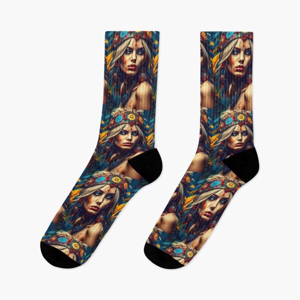 Item preview, Female Theme Art About Women Original Artwork Her Ancestor Tribal Fashion B191-2 designed and sold by MPCFICTION.