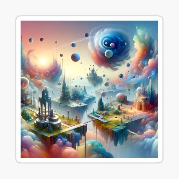 Item preview, „Traumlandschaften jenseits der Realität“ designed and sold by APARTAI EU.