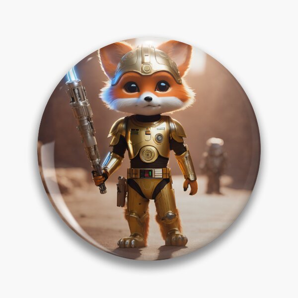 Item preview, Robot Fox is training to fight. designed and sold by BotunPeony.
