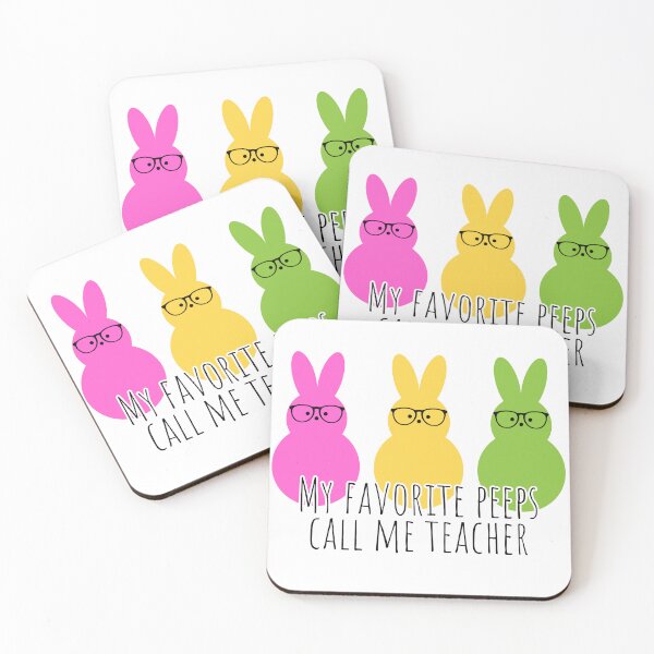 Item preview, My Favorite Peeps Call Me Teacher Easter designed and sold by anaraee.