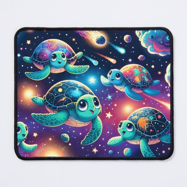 Item preview, Cosmic Sea Turtles Galaxy Journey designed and sold by inkArtistryfine.