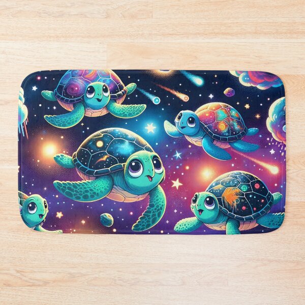 Item preview, Cosmic Sea Turtles Galaxy Journey designed and sold by inkArtistryfine.