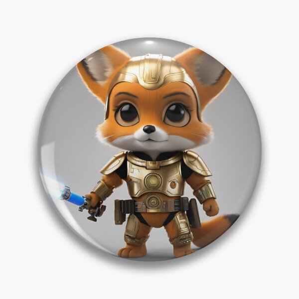 Item preview, Robot Fox is training to fight. designed and sold by BotunPeony.