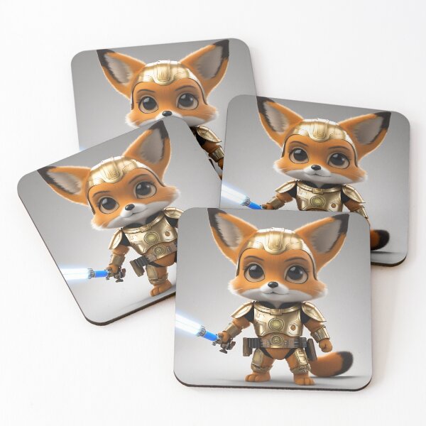 Item preview, Robot Fox is training to fight. designed and sold by BotunPeony.