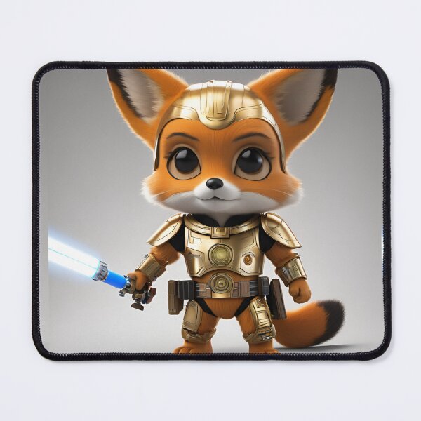Item preview, Robot Fox is training to fight. designed and sold by BotunPeony.