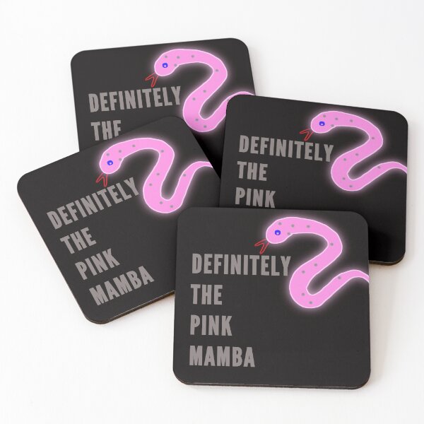 Item preview, Pink Mamba Snake designed and sold by AWADHESH  CHAURASIA.