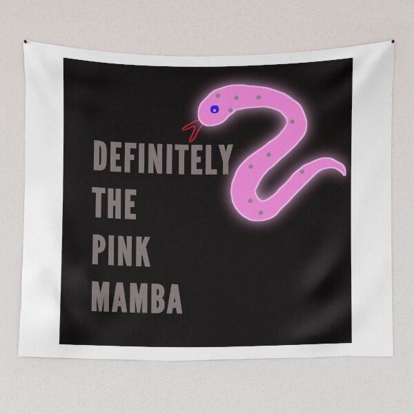 Item preview, Pink Mamba Snake designed and sold by AWADHESH  CHAURASIA.