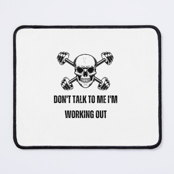 Item preview, Don't talk to me i'm working out | gym gifts | musculation designed and sold by store7azzouzi.