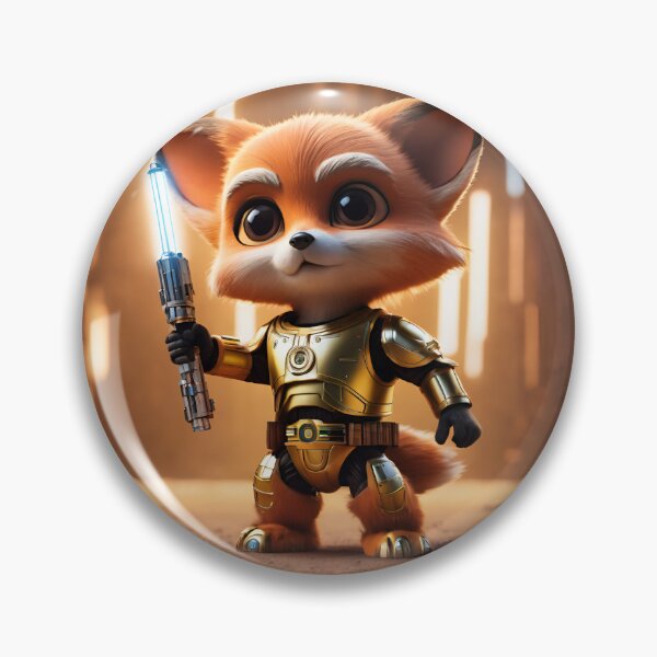 Item preview, Robot Fox is training to fight. designed and sold by BotunPeony.
