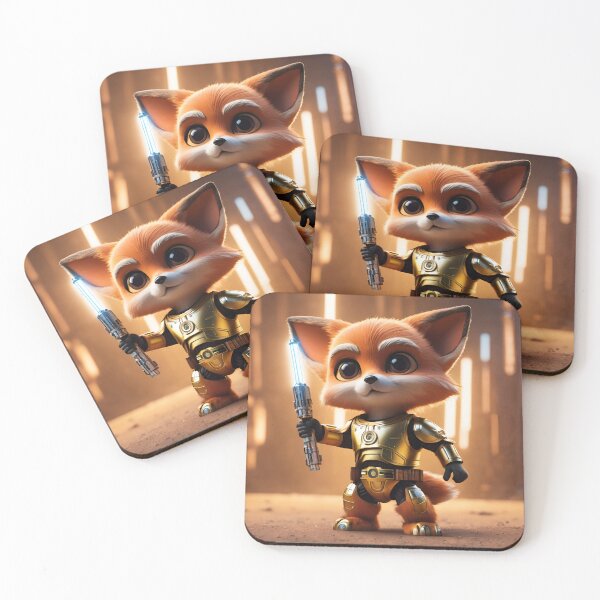 Item preview, Robot Fox is training to fight. designed and sold by BotunPeony.