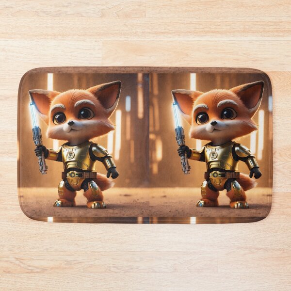 Item preview, Robot Fox is training to fight. designed and sold by BotunPeony.
