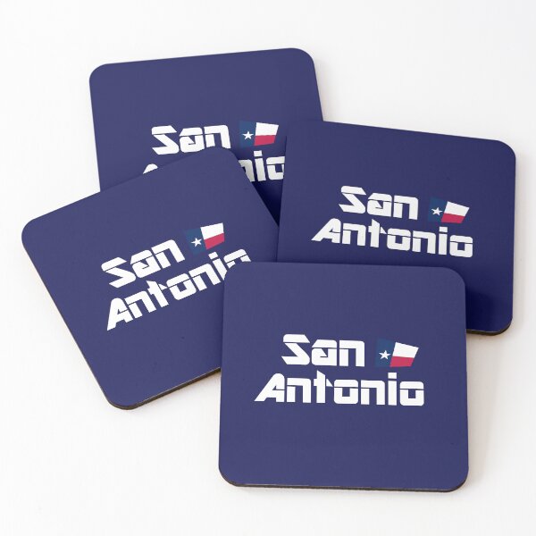 Item preview, San Antonio, Texas with Texas Flag designed and sold by lobodelnoir.