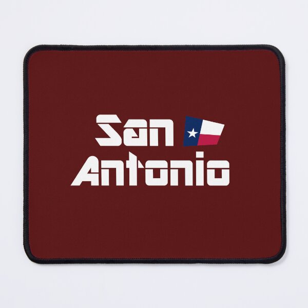 Item preview, San Antonio, Texas with Texas Flag designed and sold by lobodelnoir.