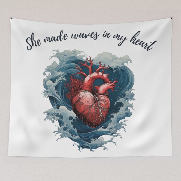 Item preview, She made waves in my heart designed and sold by -DEEWOLF-.