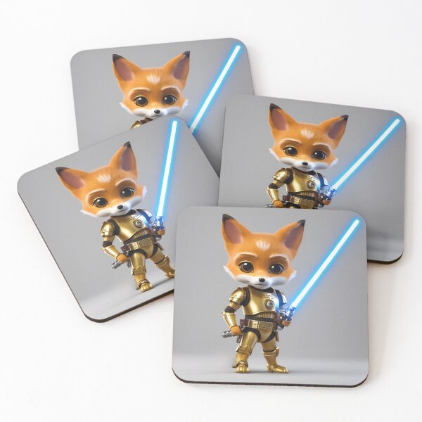 Item preview, Robot Fox is training to fight. designed and sold by BotunPeony.