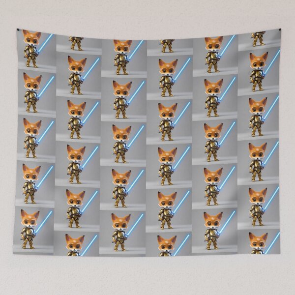 Item preview, Robot Fox is training to fight. designed and sold by BotunPeony.