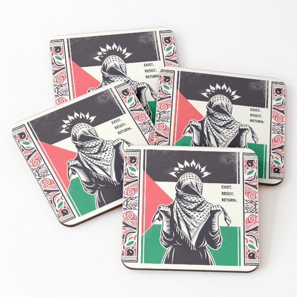 Item preview, Exist Resist Return Free Palestine  designed and sold by Slice Of Seed.