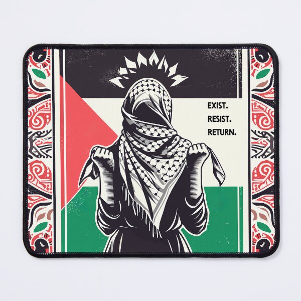 Item preview, Exist Resist Return Free Palestine designed and sold by Slice Of Seed.