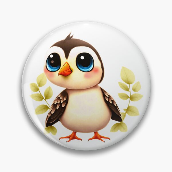Item preview, Cartoon Penguin by leaves designed and sold by fribabywonder.
