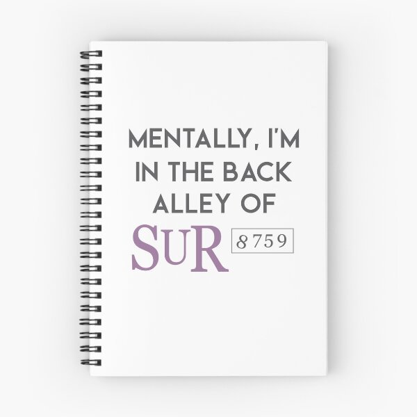 Item preview, Mentally I'm In The Back Alley Of Sur Vander Vanderpump Rules designed and sold by silverhexagon.