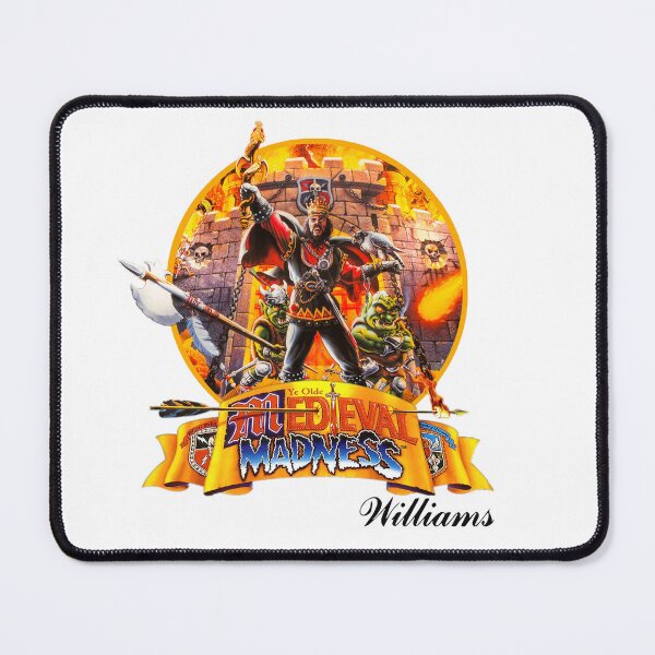 Vista previa del artículo con la obra «PInball de locura medieval», diseñado y vendido por Lefanstouf.