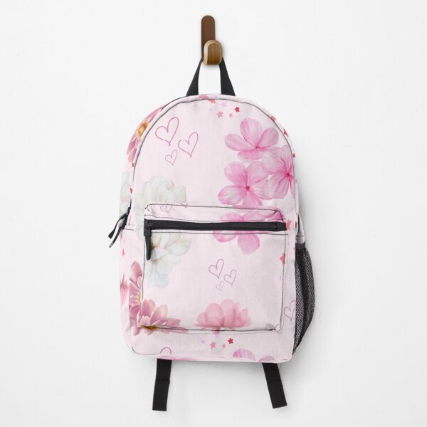 Item preview, Pink flowery pattern designed and sold by CoverToCover.