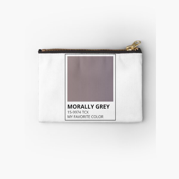 Item preview, Morally Grey Pantone designed and sold by bookposhy.