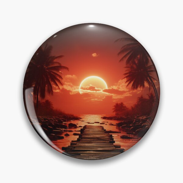 Artikelvorschau, sun night road tree attractive art beautiful sea entworfen und verkauft von UILOVE.