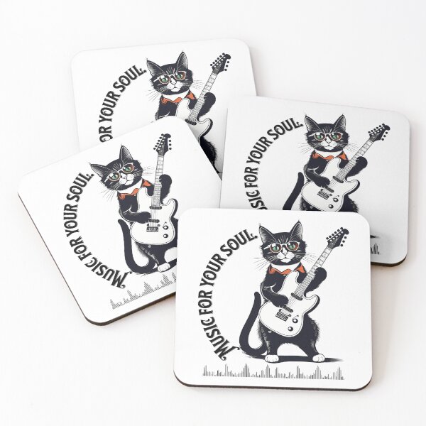 Item preview, Strings and Claws: The Incredible Story of a Guitar Master Cat designed and sold by Artedig.