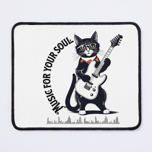 Item preview, Strings and Claws: The Incredible Story of a Guitar Master Cat designed and sold by Artedig.