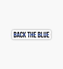 Back The Blue Sticker