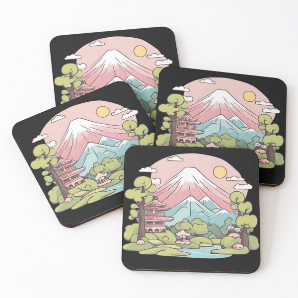 Item preview, Cute Japanese landscape  designed and sold by Culmika.