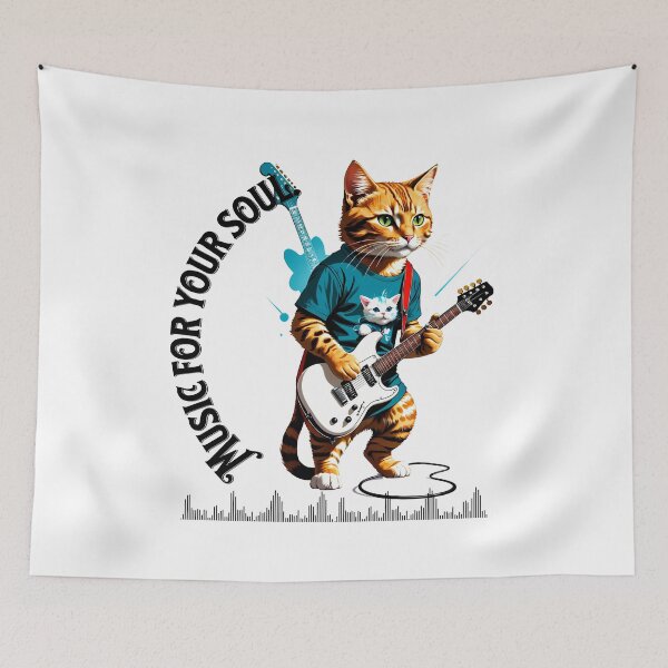 Item preview, Cats and Chords: A Look at the Cat with Guitar Phenomenon designed and sold by Artedig.