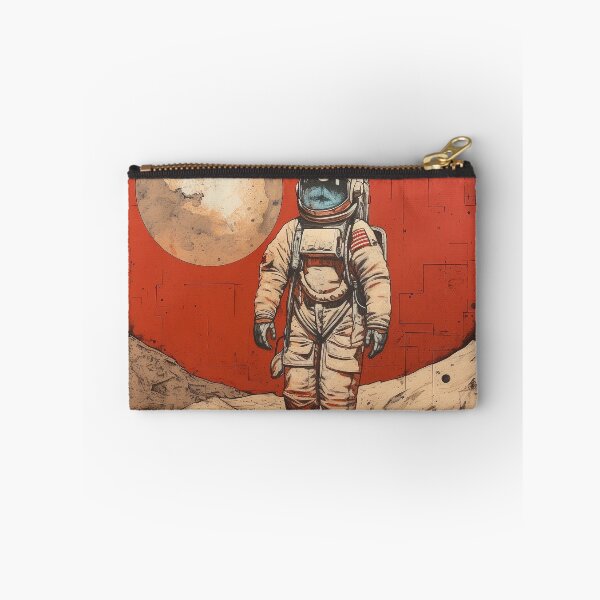 Aperçu de l'œuvre Astronaute Moonwalker : propagande spatiale vintage créée et vendue par mittie101.