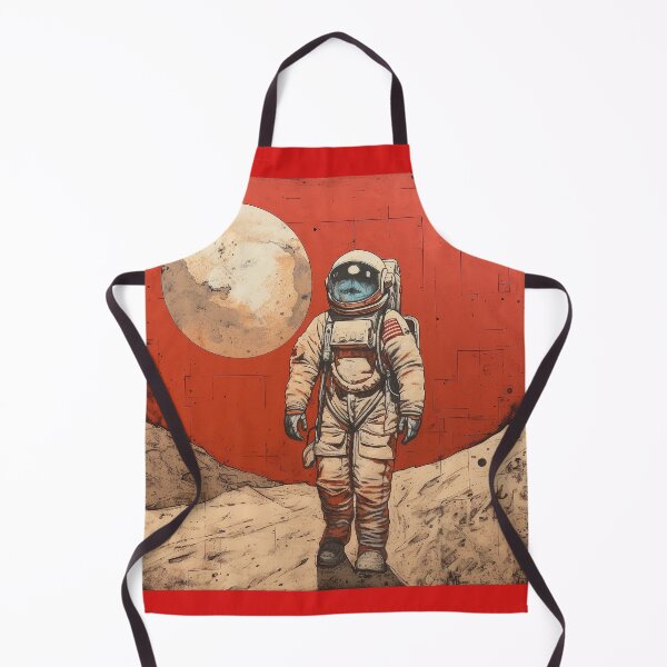 Aperçu de l'œuvre Astronaute Moonwalker : propagande spatiale vintage créée et vendue par mittie101.
