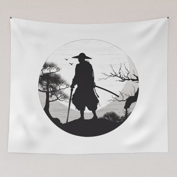 Item preview, Shadow Samurai designed and sold by Stickermagician.