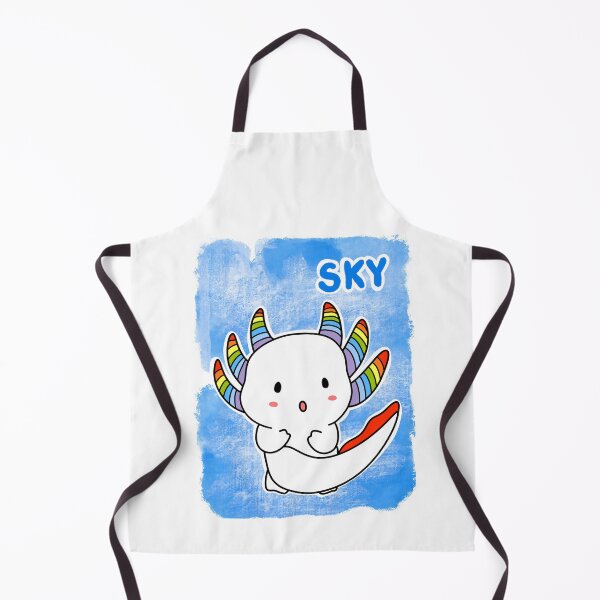 Item preview, Haato the Gang of Salamander:Sky- Adorable rainbow Axolotl  designed and sold by lazycat14.