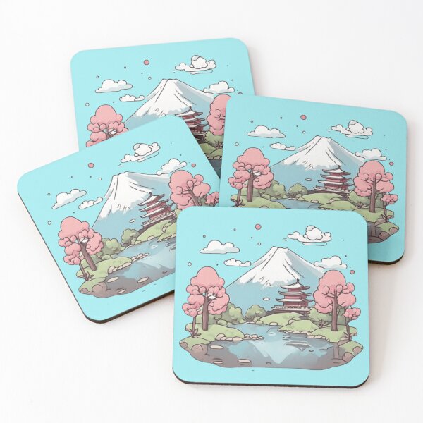 Item preview, Cute Japanese landscape  designed and sold by Culmika.