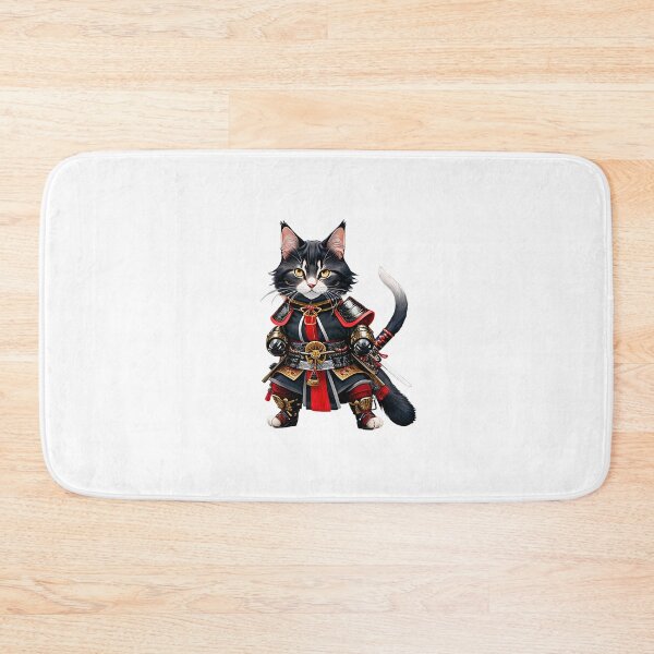 Item preview, SamuPaws: The Feline Samurai designed and sold by PhoenixDigitArt.