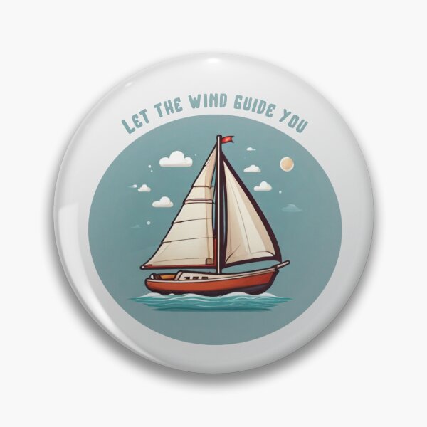 Artikelvorschau, Let the Wind Guide You Seaside Serenity: Sailboat entworfen und verkauft von SashinkaShop.