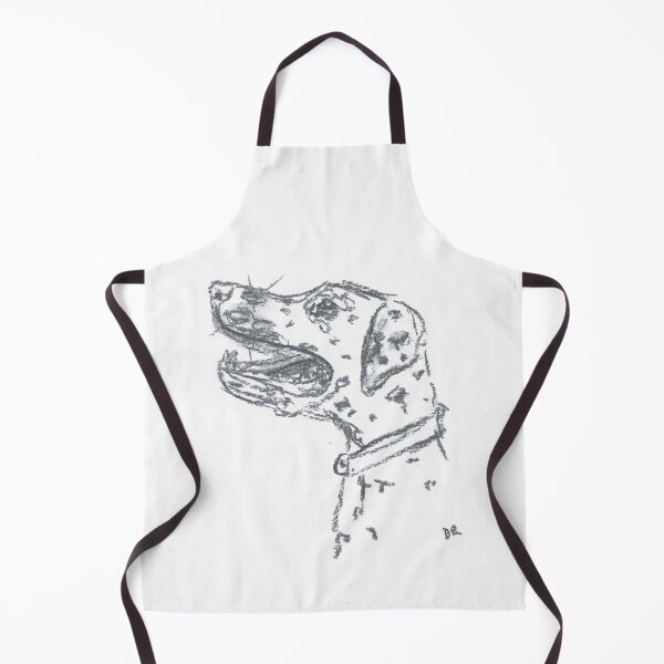 Item preview, Dalmatian Dog Art in Charcoal designed and sold by DebTheZeb.