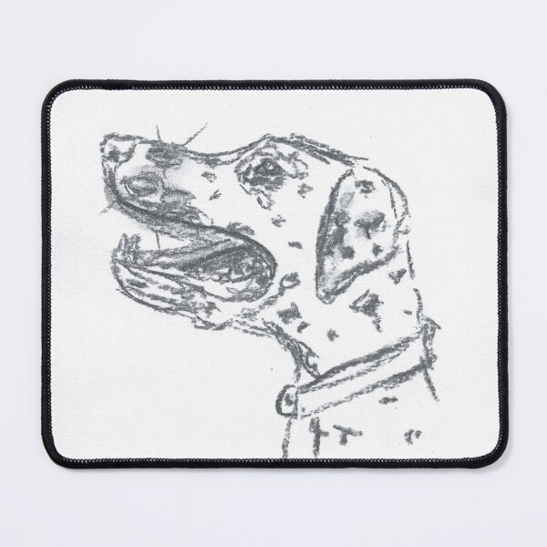 Item preview, Dalmatian Dog Art in Charcoal designed and sold by DebTheZeb.