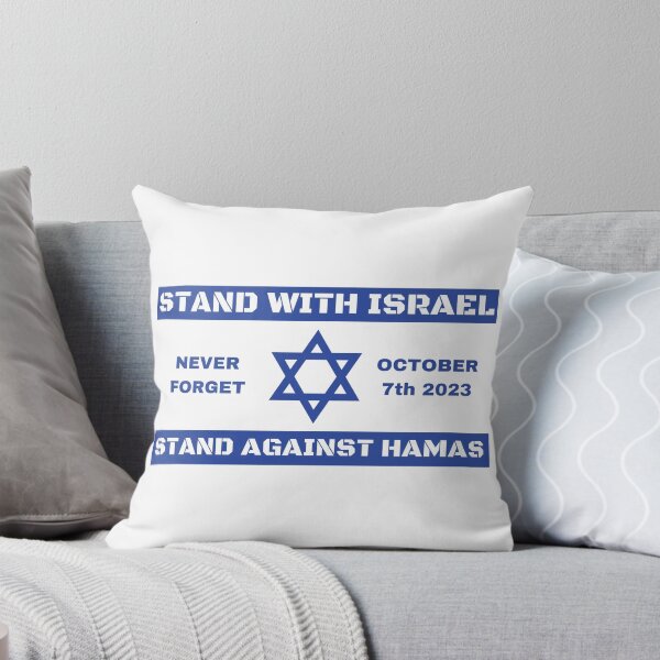 Item preview, Stand With Israel Stand Against Hamas Never Forget October 7 2023 designed and sold by theflandonian.