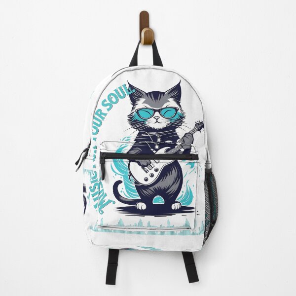 Item preview, Cat artists: Discover the sweet serenade of the prodigy cat with guitar designed and sold by Artedig.