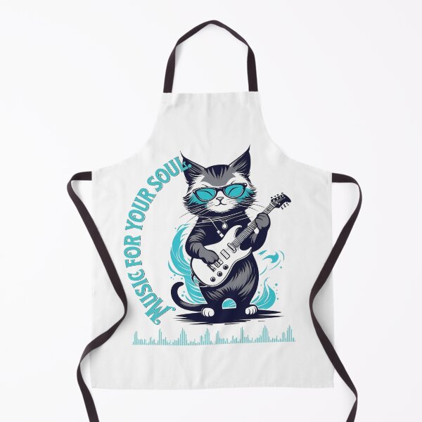 Item preview, Cat artists: Discover the sweet serenade of the prodigy cat with guitar designed and sold by Artedig.