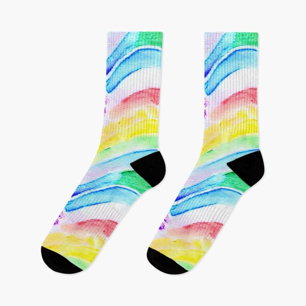 Item preview, Abstract Rainbow Watercolor designed and sold by anaraee.