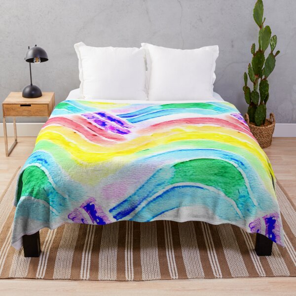 Item preview, Abstract Rainbow Watercolor designed and sold by anaraee.