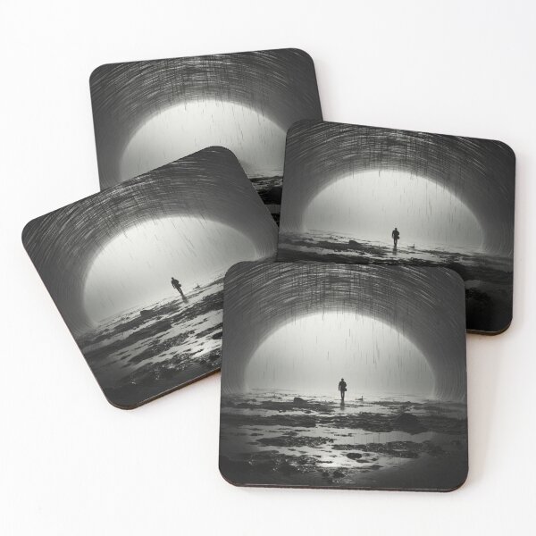 Item preview, dark cave digital art fancy wall road walk designed and sold by UILOVE.